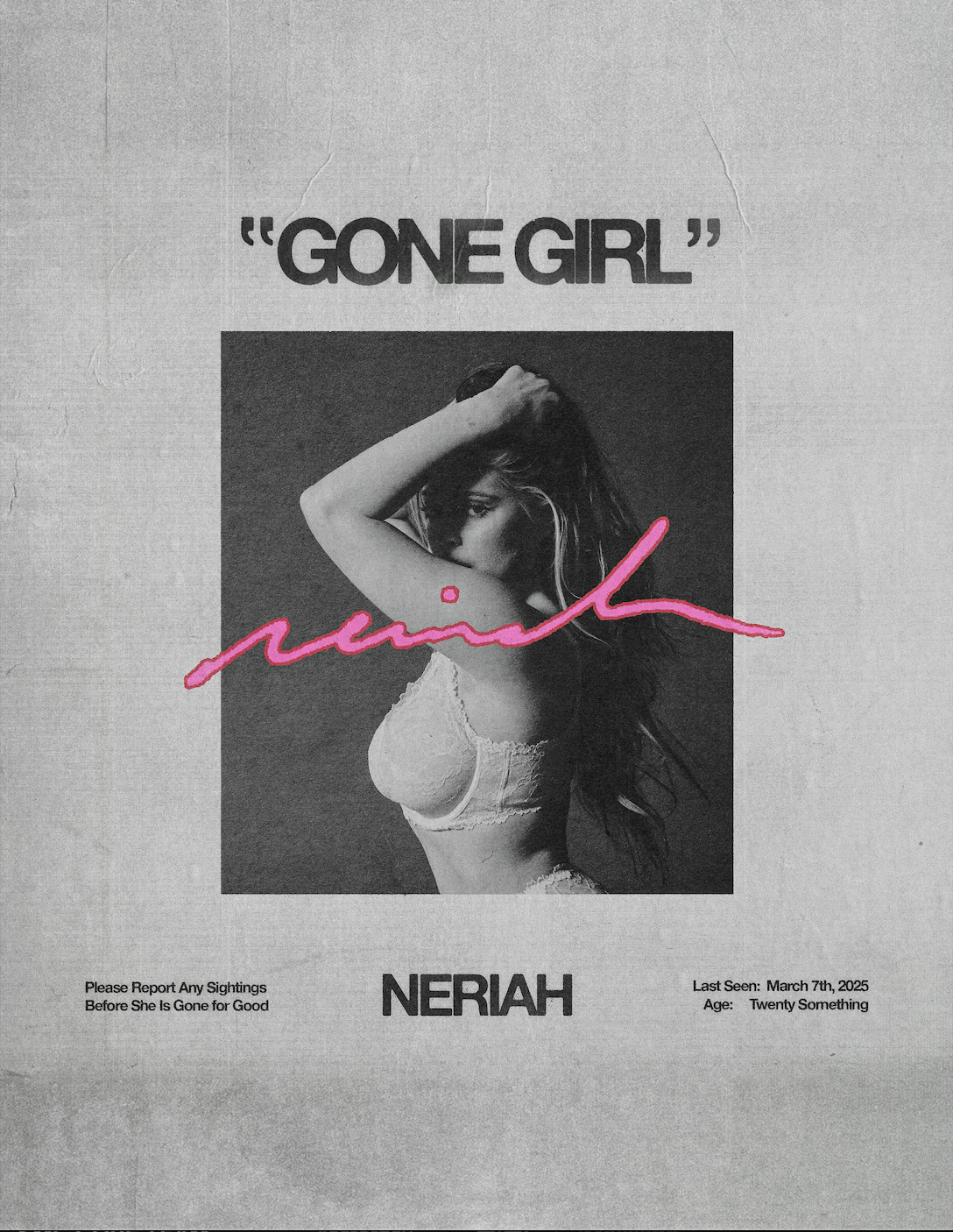 Gone Girl Signed Poster