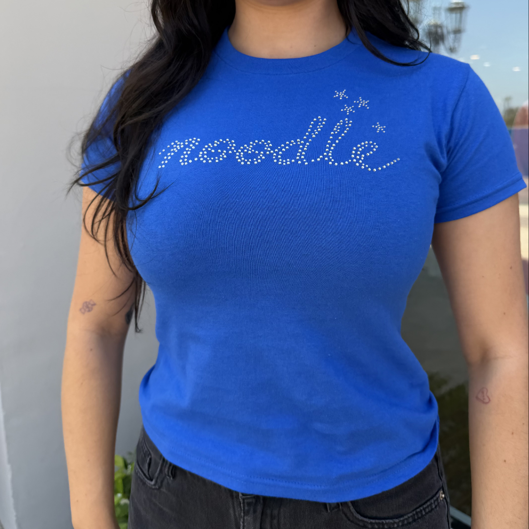 Bedazzled 'Noodle' Baby Tee