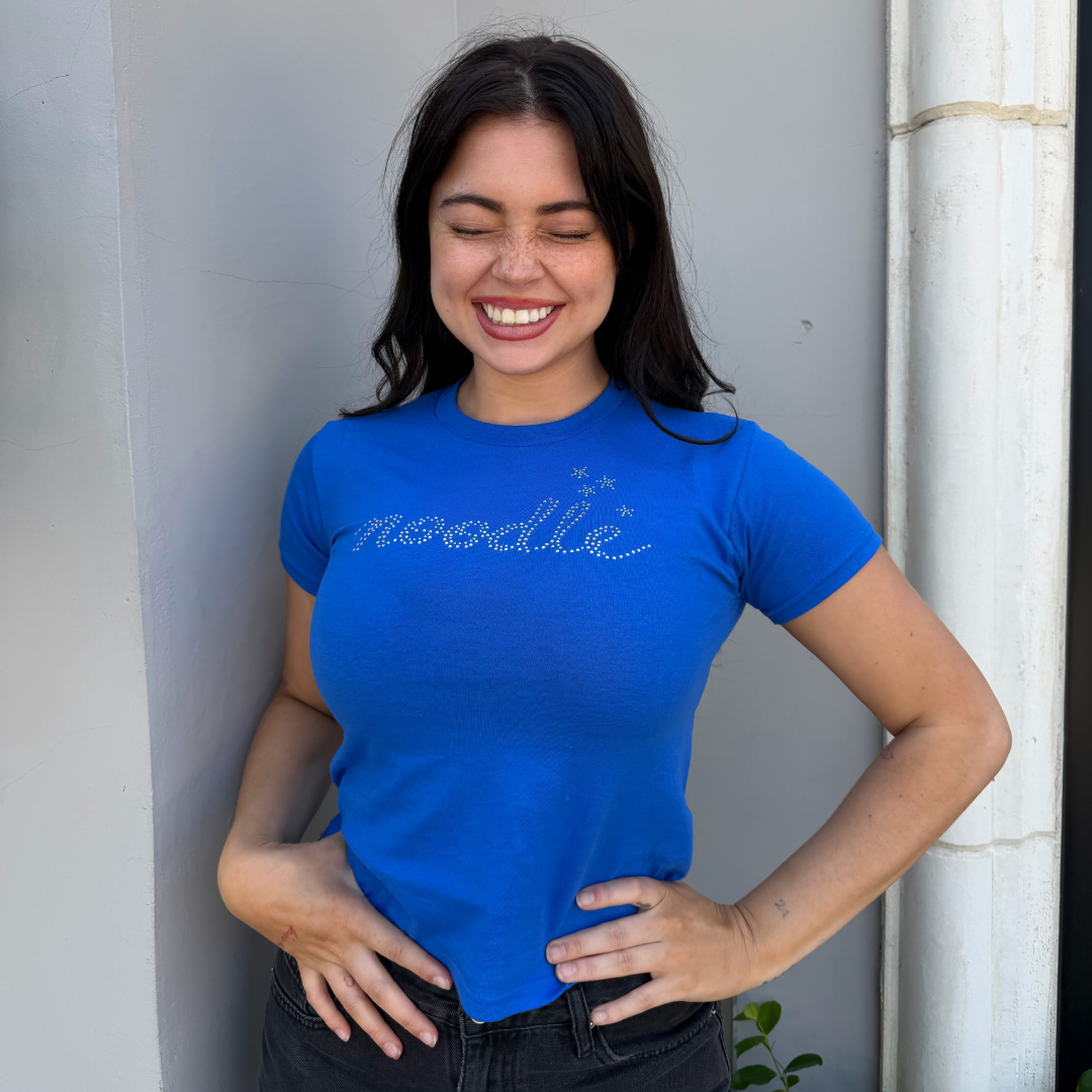 Bedazzled 'Noodle' Baby Tee