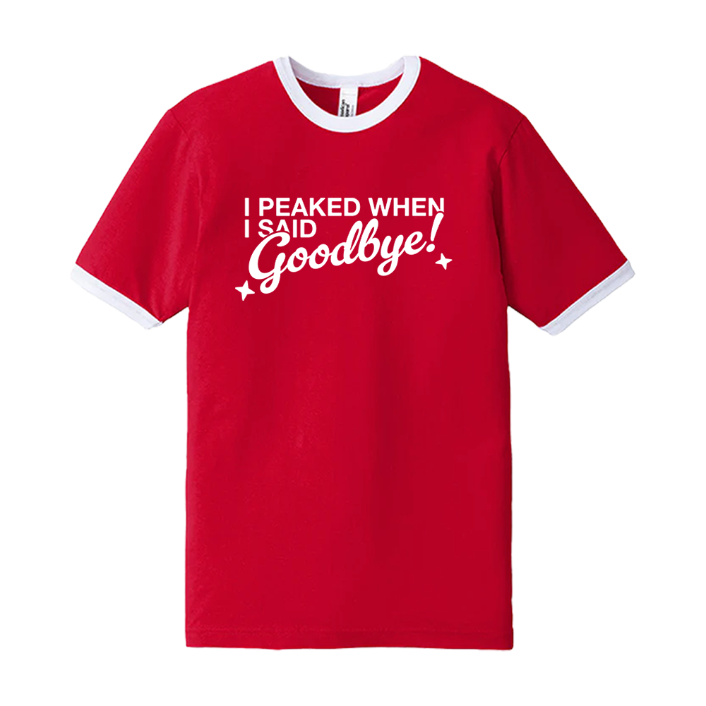 I Peaked When I Said Goodbye | Red