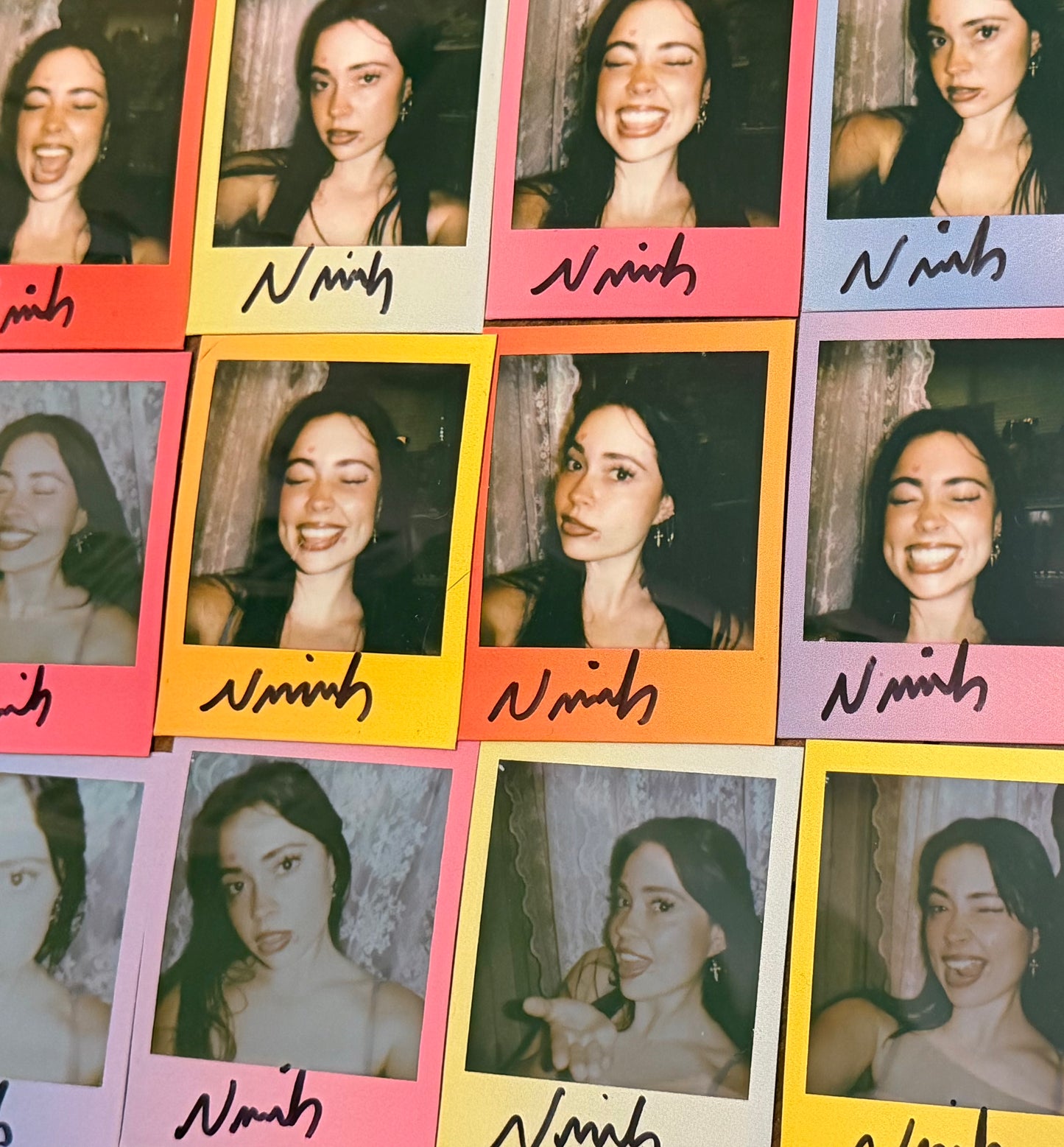 Rainbow Polaroids